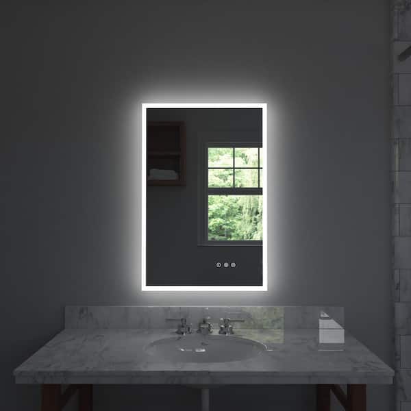 Quality Mirrors Warm Up Led Mirror Wall Mounted - 24*24 Inch