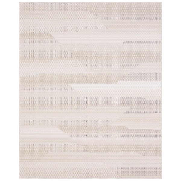 6 ft. x 9 ft. Ivory Ramsey Geometric Area rug