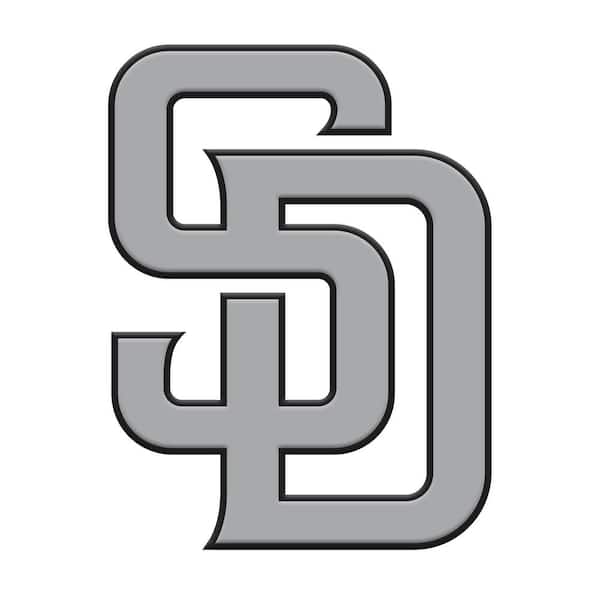 FANMATS MLB - San Diego Padres 3D Auto Chromed Metal Emblem 26697 - The  Home Depot