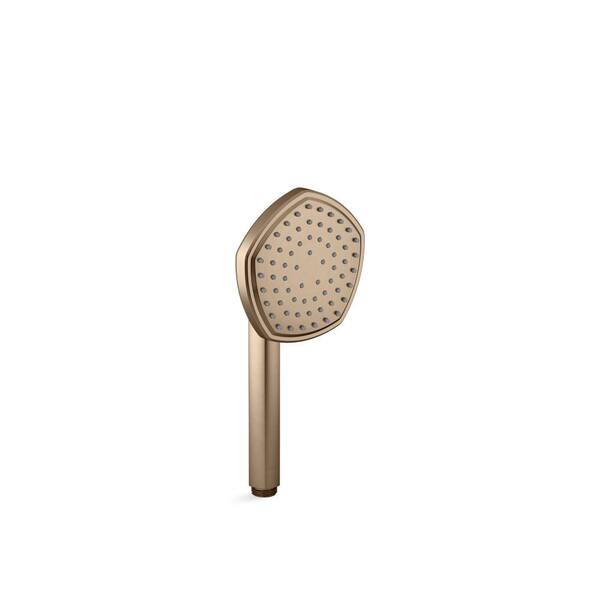 Kohler Occasion 1 Spray Patterns Wall Mount Handheld Shower Head 175 Gpm In Vibrant Brushed 0024