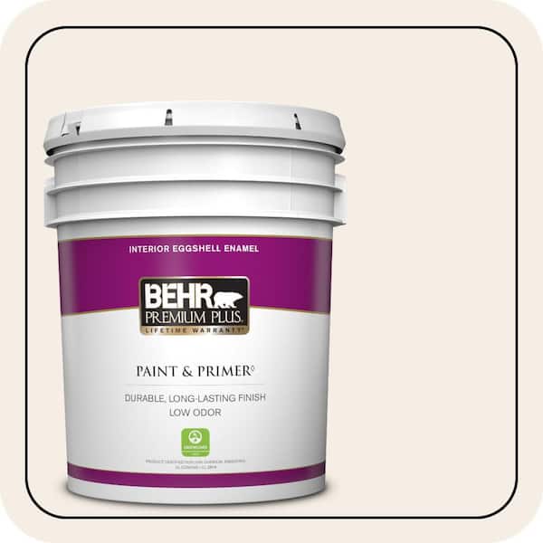 BEHR PREMIUM PLUS 5 gal. #ECC-61-2 Stonewashed Pink Eggshell Enamel Low Odor Interior Paint & Primer