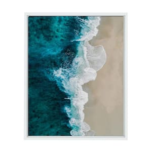 Sylvie "Emerald Beach" by Amy Peterson Art Studio Framed Canvas Wall Art