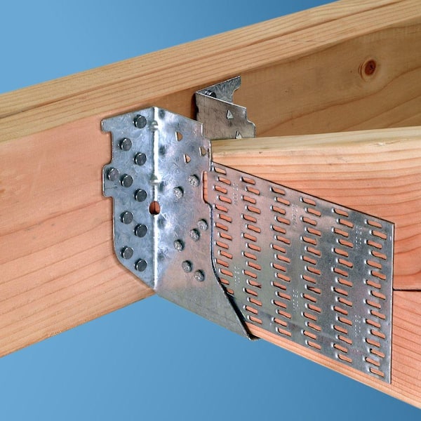 HTU Galvanized Heavy Face-Mount Truss Hanger for 2x6 Nominal Lumber