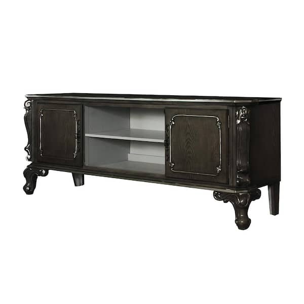 Acme Furniture House Delphine 72 in. Charcoal TV Stand