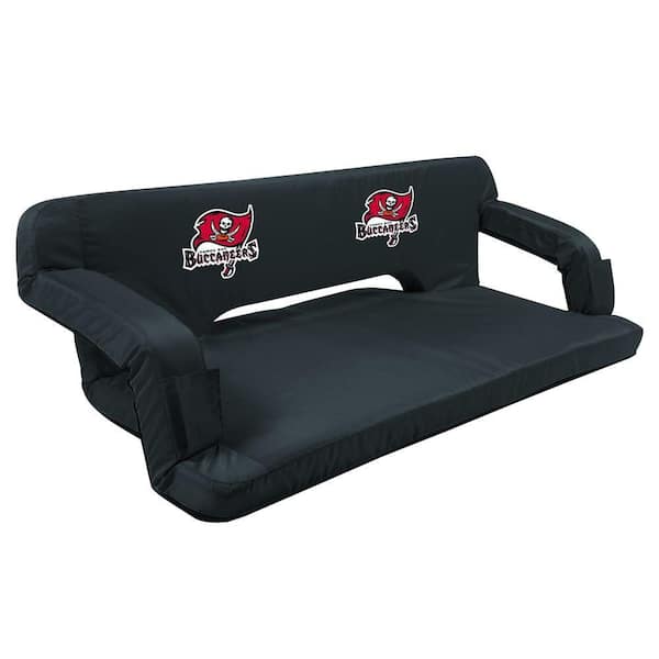 Picnic Time Tampa Bay Buccaneers Black Reflex Travel Couch