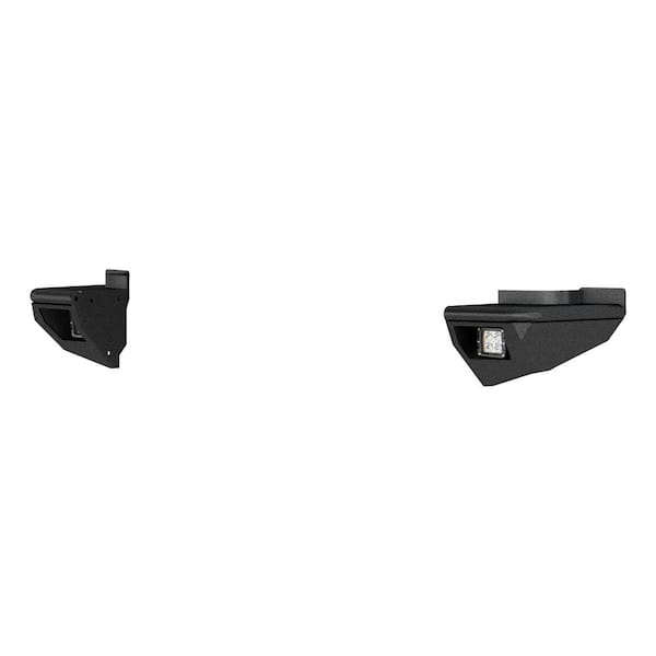 Aries TrailChaser Jeep Wrangler Aluminum Rear Bumper Corners with LEDs