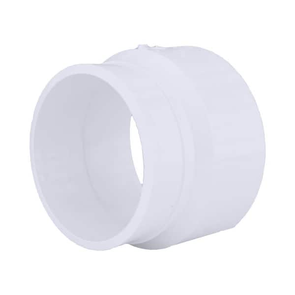 Charlotte Pipe 4 in. PVC DWV No Hub Adapter