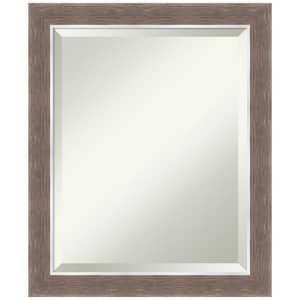 Noble Mocha 19.5 in. H x 23.5 in. W Framed Wall Mirror