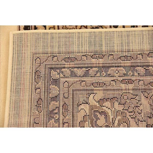 Unique Loom 3' 3 X 3' 3 Sialk Hill Washington Ivory Area Rug : Target