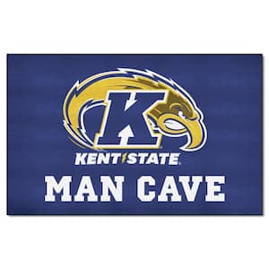 Kent State University Blue 5 ft. x 8 ft. Man Cave Ulti-Mat Rug