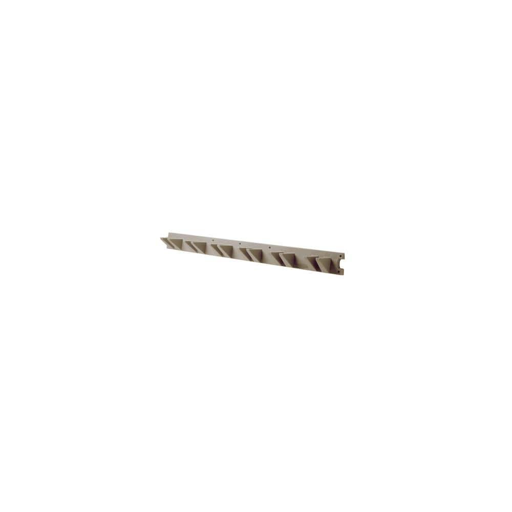 Suncast 48.75 in. L Plastic Long Handle Tool Hanger (6-Pack), Platinum Metallic -  V748