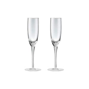 JoyJolt 7.3 oz. Black Swan Champagne Glasses (Set of 2) JB10312 - The Home  Depot