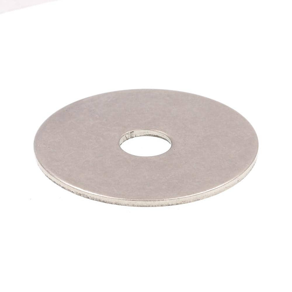 Prime-Line 1/4 in. x 1-1/4 in. O.D. Grade-18 to Grade-8 Stainless Steel Fender Washers (25-Pack)