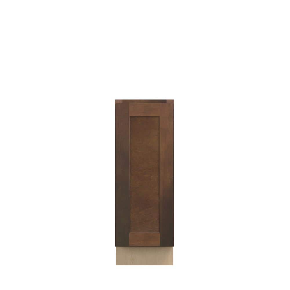 Amherst Shaker 21 in. W x 34.5 in. H x 24 in. D in Walnut Plywood Assembled Full Height Door Base Cabinet price history on PriceWatchPro