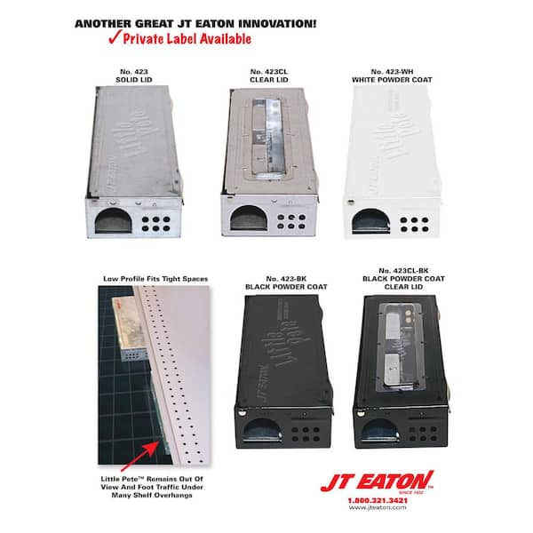 JT Eaton 420-BK Black Repeater Multiple Catch Mouse Trap