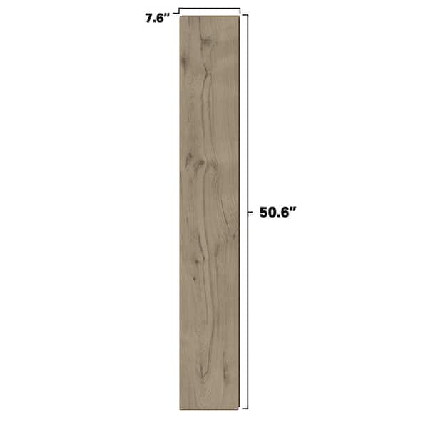 Lifeproof Thistle Creek Oak 14 mm T x 7.6 in. W Waterproof Laminate Wood Flooring (13.3 sqft/case)