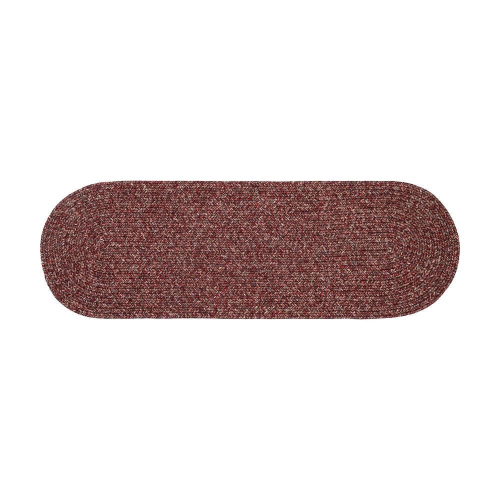 Newberry Sangria Tweed 2 ft. x 4 ft. Oval Indoor/Outdoor Braided Area Rug price history on PriceWatchPro