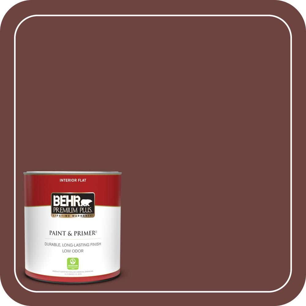 1 qt. #ECC-31-3 Autumn Leaves Flat Low Odor Interior Paint & Primer price history on PriceWatchPro