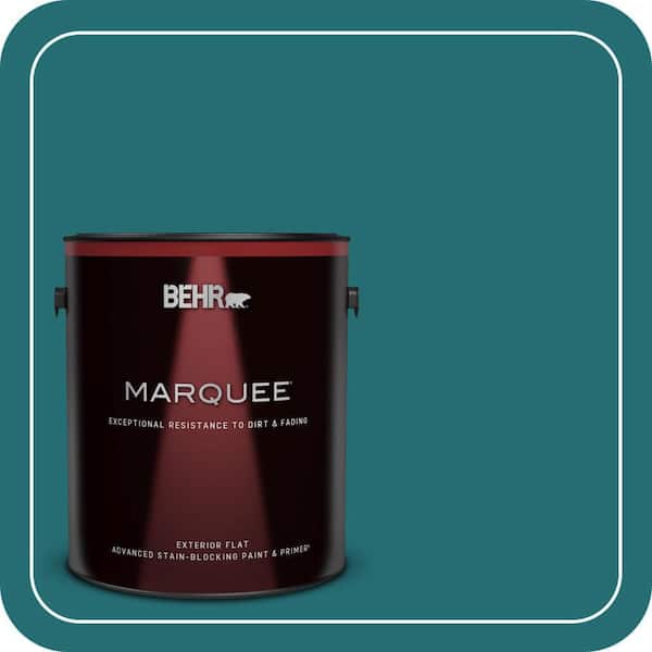 BEHR MARQUEE 1 gal. #M460-7 Antigua Flat Exterior Paint & Primer