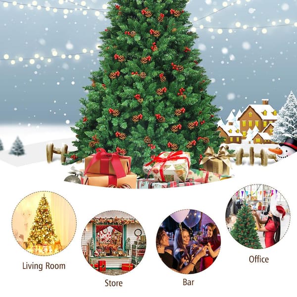 Giegxin Christmas Tree Decorations Include 12 x 34 Inch Large