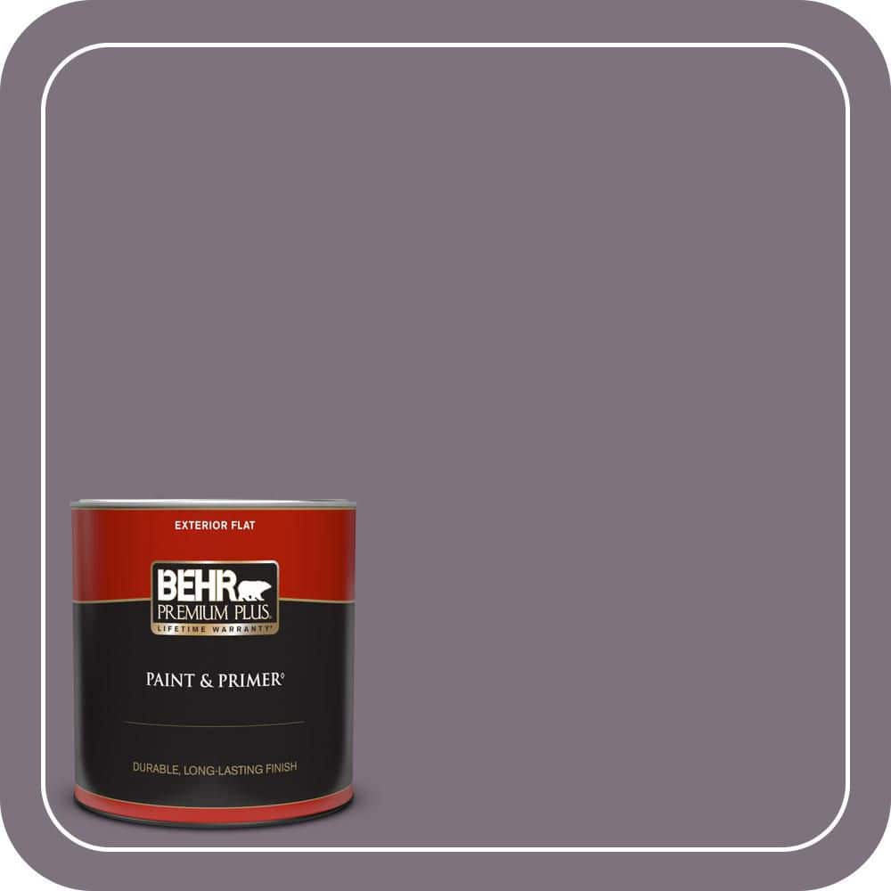 1 qt. #N100-5 Plush Velvet Flat Exterior Paint & Primer price history on PriceWatchPro