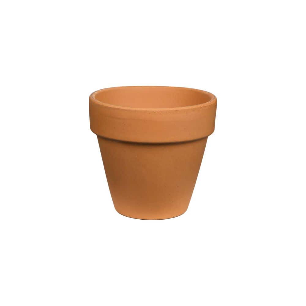 Pennington 4.25 in. Small Terra Cotta Clay Pot 100043011 - The Home Depot