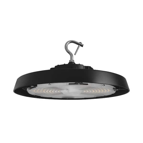 NICOR HBC5 13.4 in. 32054 Lumen Selectable Integrated LED Black High Bay Light