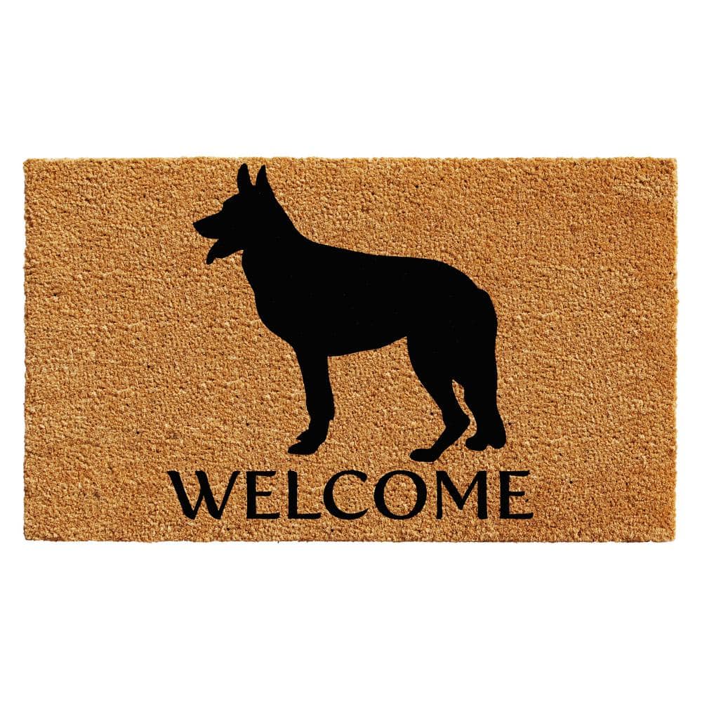 Calloway Mills German Shepherd 24 in. x 36 in. Door Mat 102982436 The  Home Depot