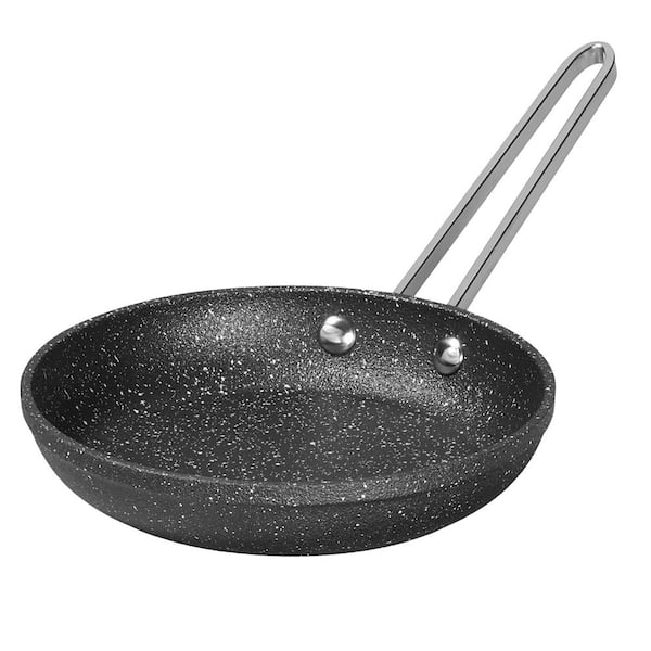 Terra Collection 6 in. Aluminum Nonstick Frying Pan with Stainless Steel Handle