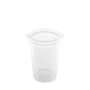 16 oz. Frost Reusable Silicone Medium Cup Zippered Storage Container