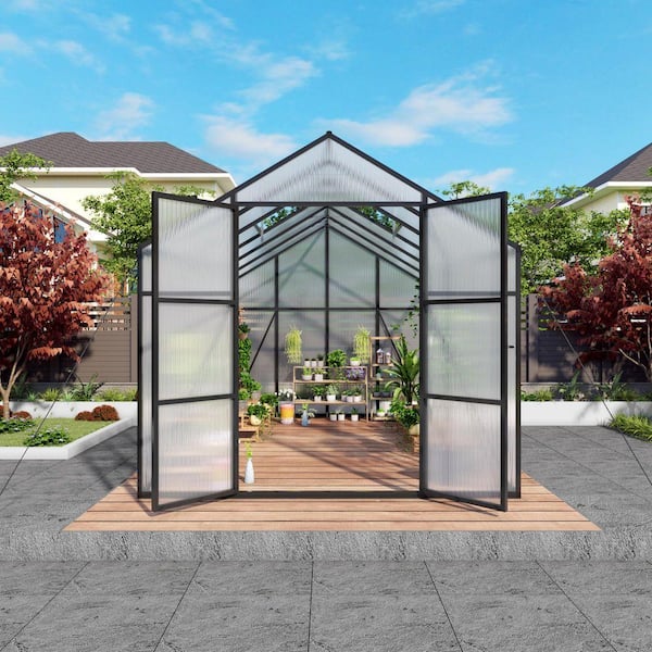 HumblePleb 8 ft. W x 12 ft. D Polycarbonate Outdoor Walk-in
