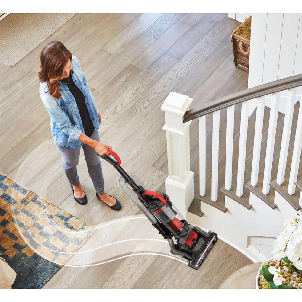 Eureka Max Swivel Red Bagless Upright Vacuum for Pets