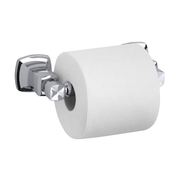 KOHLER Margaux Single Post Toilet Paper Holder in Polished Chrome