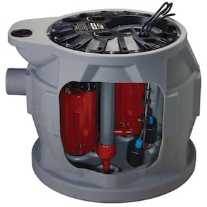 Pro680 Series 1 HP Submersible Compact Duplex Effluent Pump System