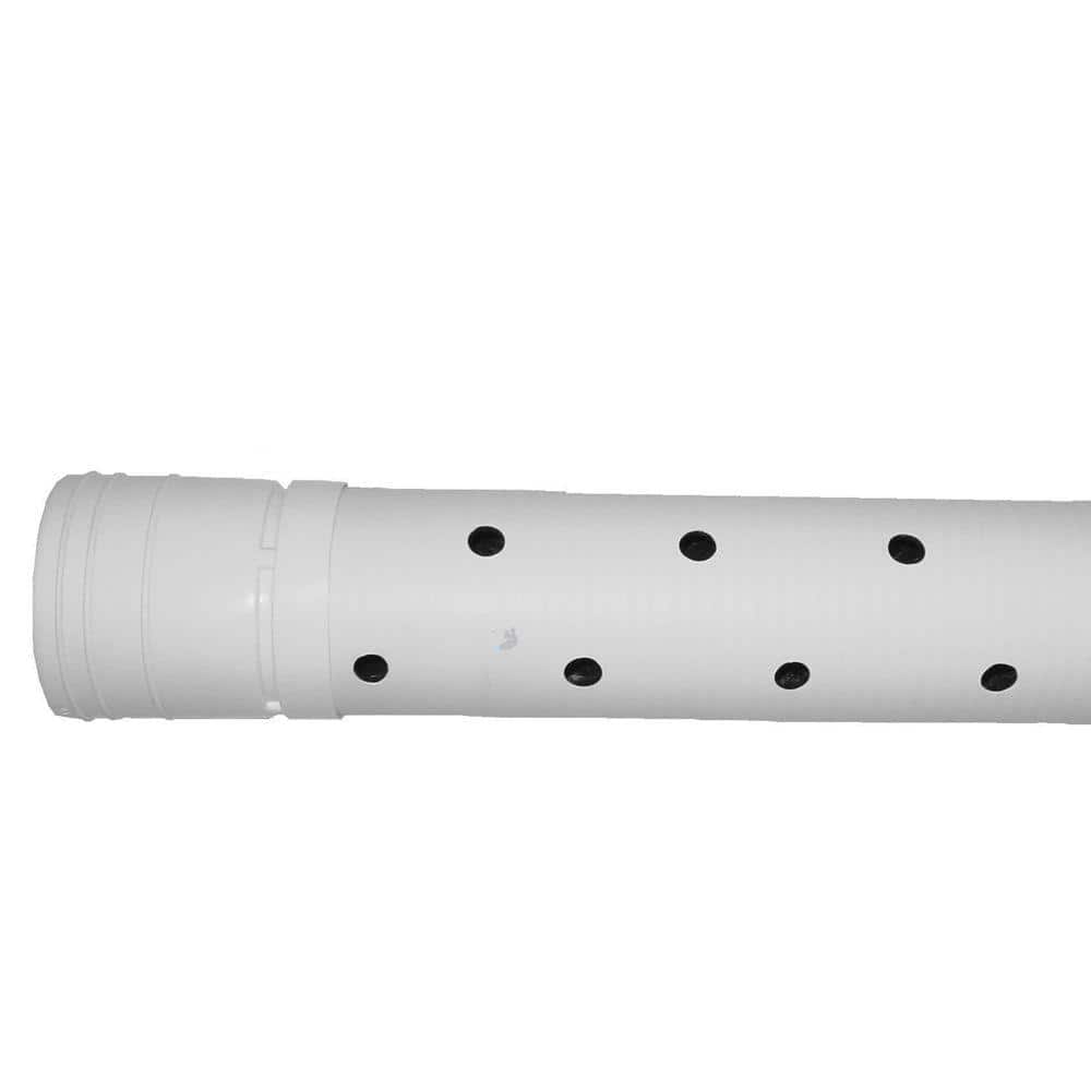 Advanced Drainage Systems 4 in. x 10 ft. Triplewall Perforated