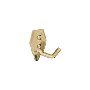 Benton 2-1/4 in. L Champagne Bronze Double Prong Wall Hook
