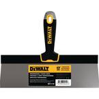 DEWALT 12 in. Stainless Steel Taping Knife with Soft Grip Handle DXTT 2 ...