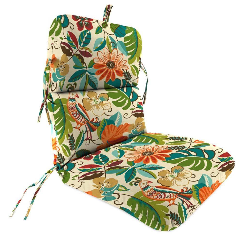 Jordan Manufacturing 45 in. L x 22 in. W x 5 in. T Outdoor Chair Cushion in Lensing Jungle