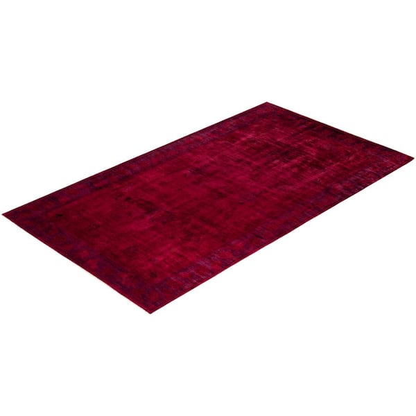 Vibrance One-of-a-Kind Purple 15 ft. 7 in. x 9 ft. 1 in.Handmade Area Rug