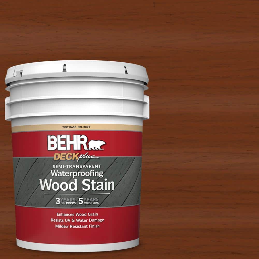 5 gal. #ST-130 California Rustic Semi-Transparent Waterproofing Exterior Wo