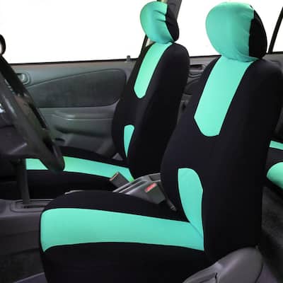 Flat Cloth 47 in. x 1 in. x 23 in. Half Set Front Seat Covers