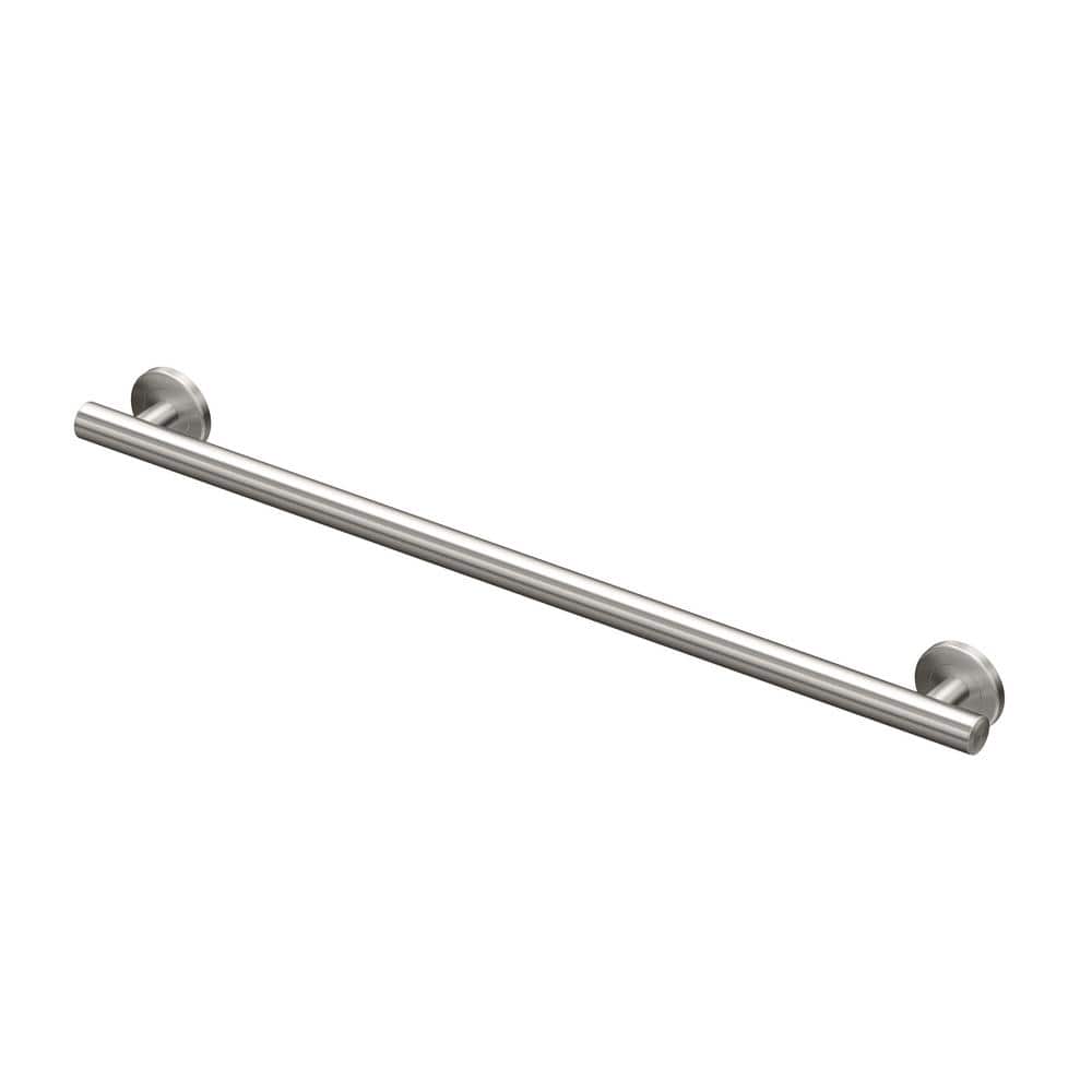 Gatco Latitude II 30 in. Grab Bar in Satin Nickel 857A The Home Depot