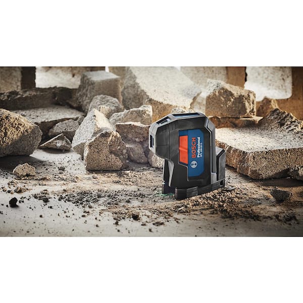 Bosch Green 125-ft Self-Leveling Indoor with Plumb Points Laser Level with  5 Spot Beam in the Laser Levels department at