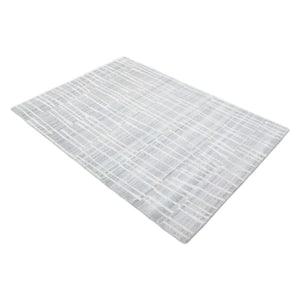 Quimby Gray 3 ft. x 5 ft. Contemporary Area Rug