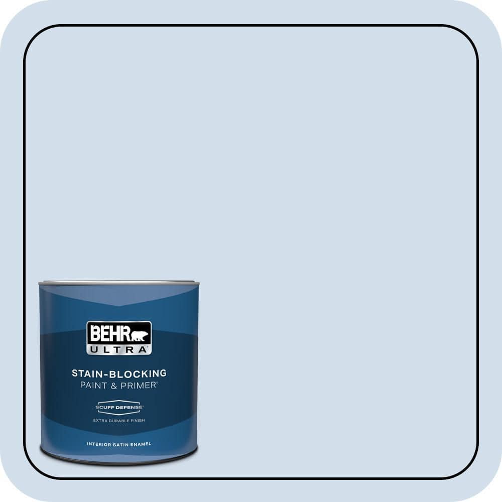 1 qt. #M530-1 Ice Drop Extra Durable Satin Enamel Interior Paint & Primer price history on PriceWatchPro