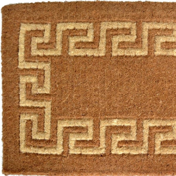 60 in. x 36 in. Brown Coir Outdoor Door Mat