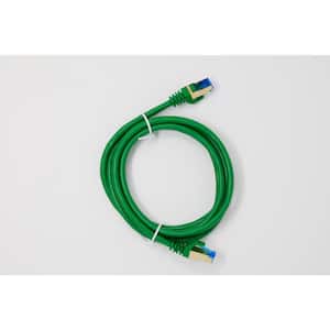 6 ft. CAT 7 Round High-Speed Ethernet Cable - Green