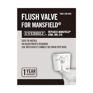 Flush Valve for Mansfield Toilet