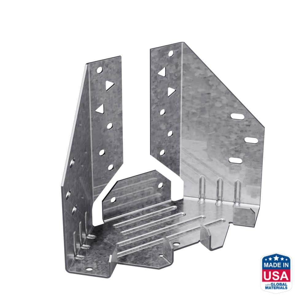 Simpson Strong-Tie MTHMQ 4-1/8 in. Galvanized Multiple Truss Hanger with  Strong-Drive SDS Screws MTHMQ-SDS3 - The Home Depot