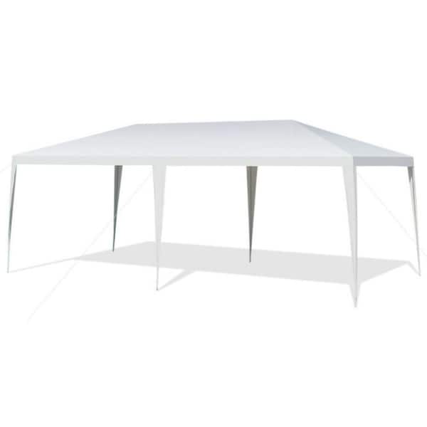 Unbranded 10 ft. x 20 ft. White Canopy Tent Gazebos